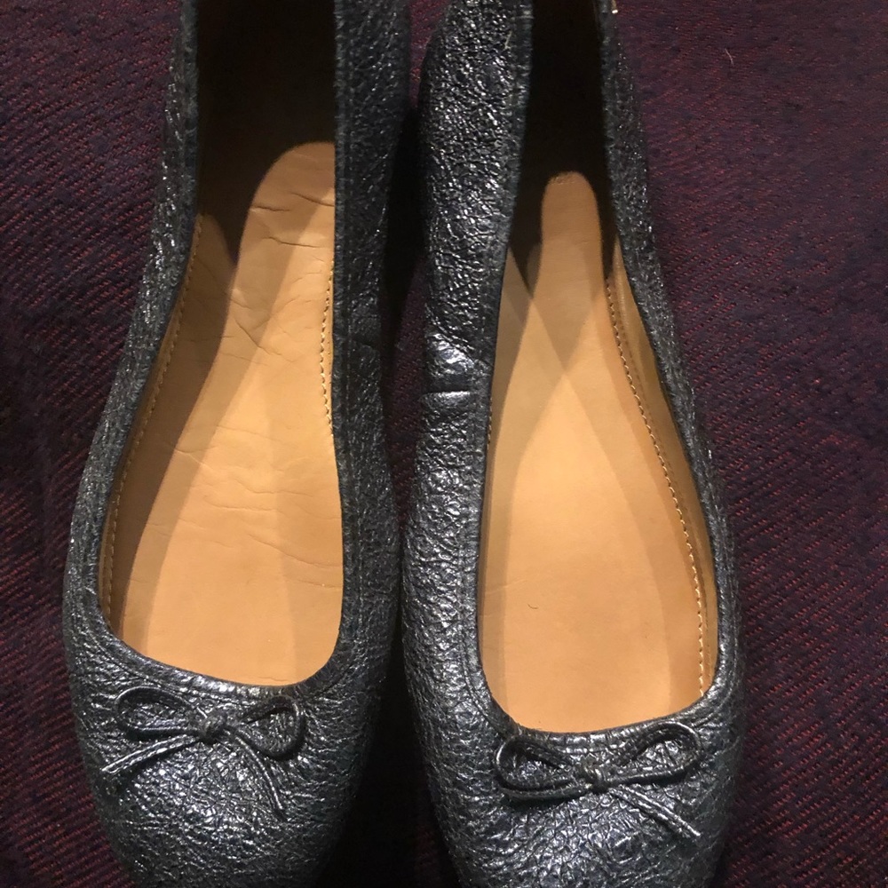 Tory Burch Gold  Flats Size 10